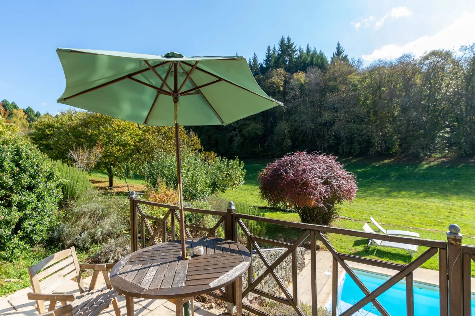 Maison en plein campagne-Terrasbalkon