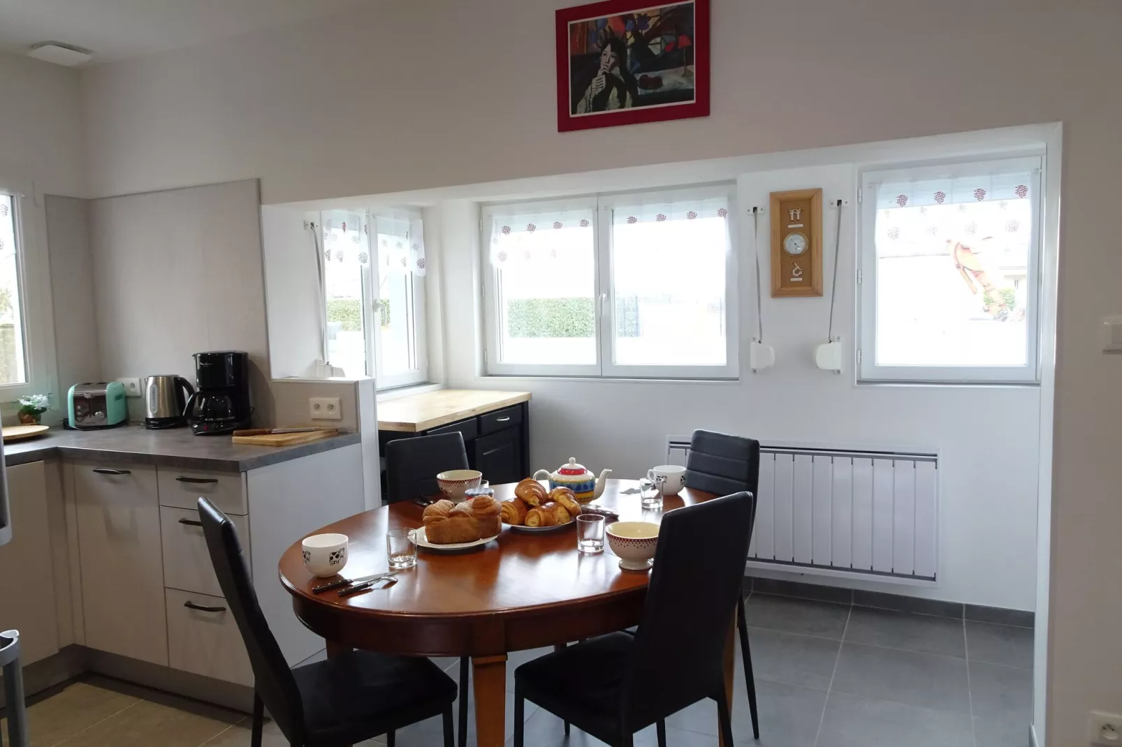 Holiday home Gouville sur Mer-Keuken