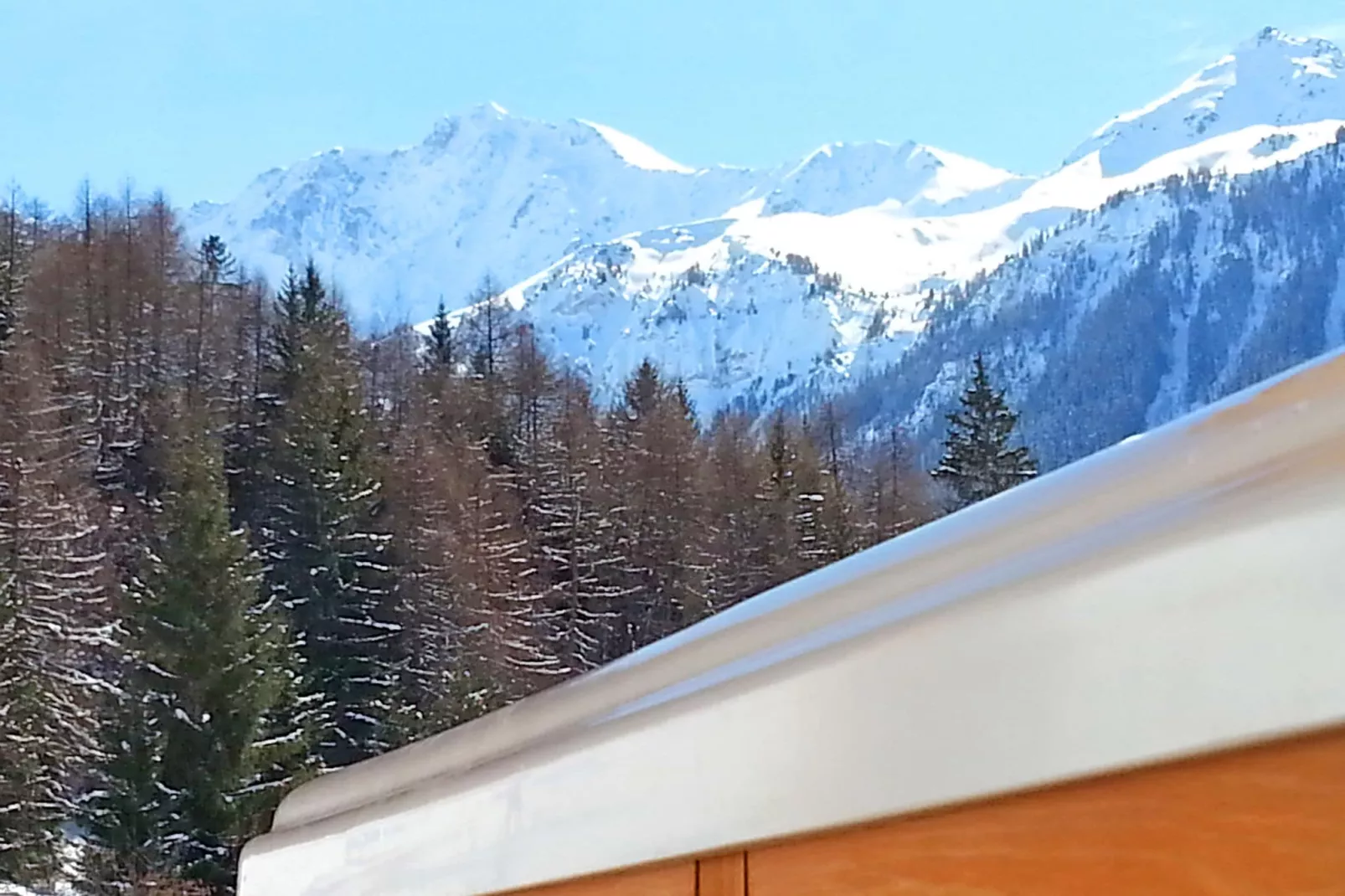 Chalet Balcon du Paradis-Uitzicht winter