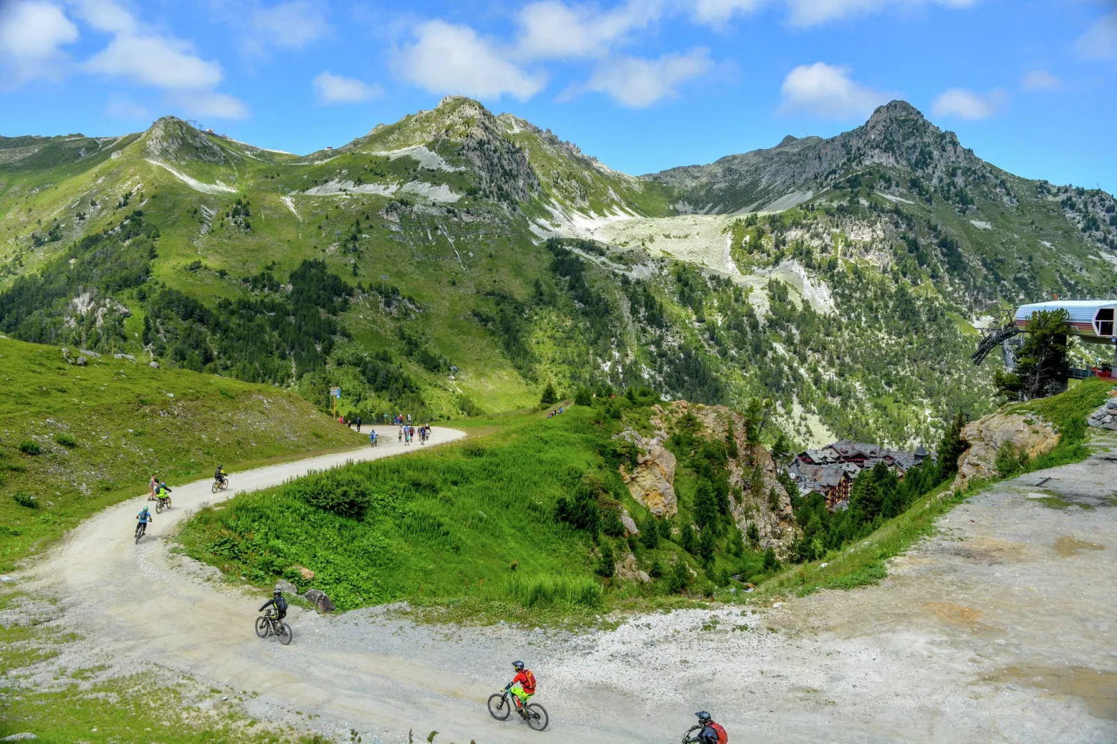 La Cime des Arcs  2-Gebieden zomer 5km