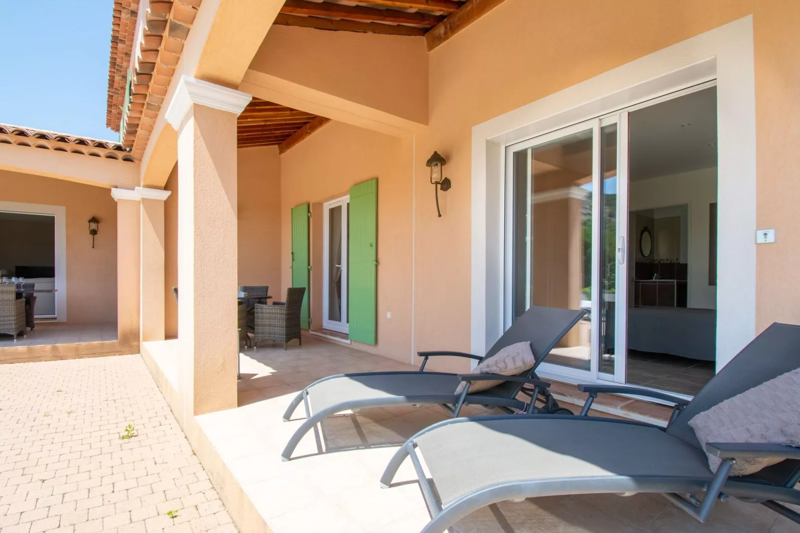 Villa Dumas 8 personen-Terrasbalkon