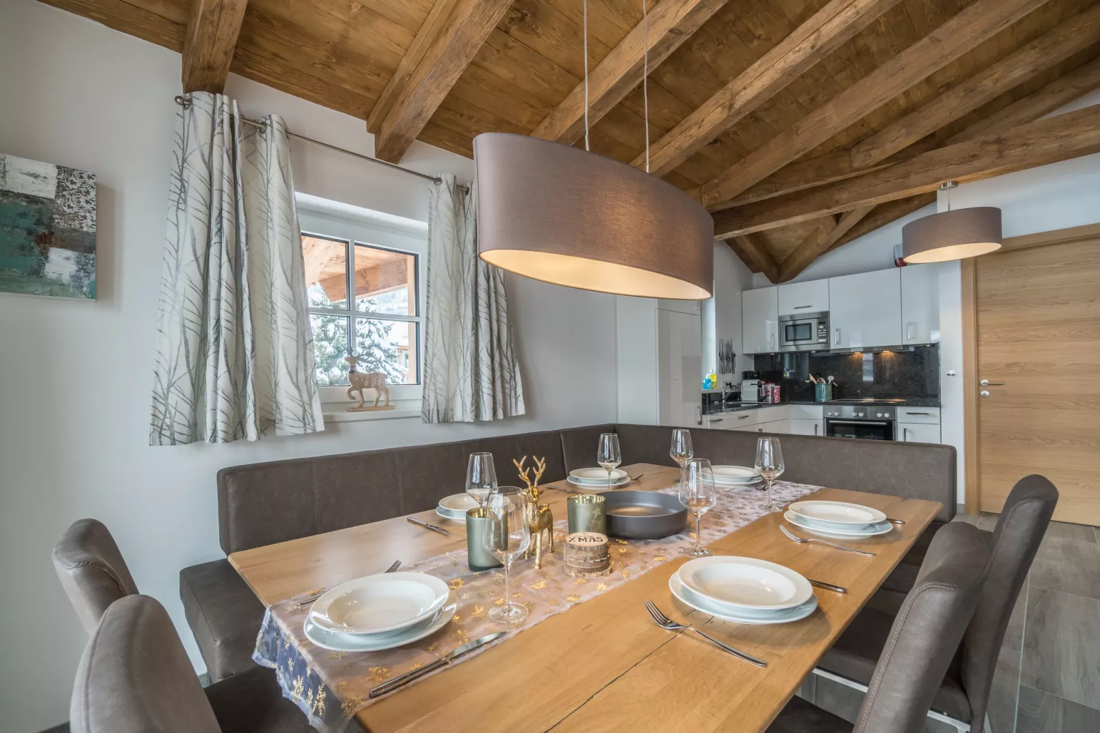 Green Garden Lodge A1 Walchen/Kaprun-Keuken