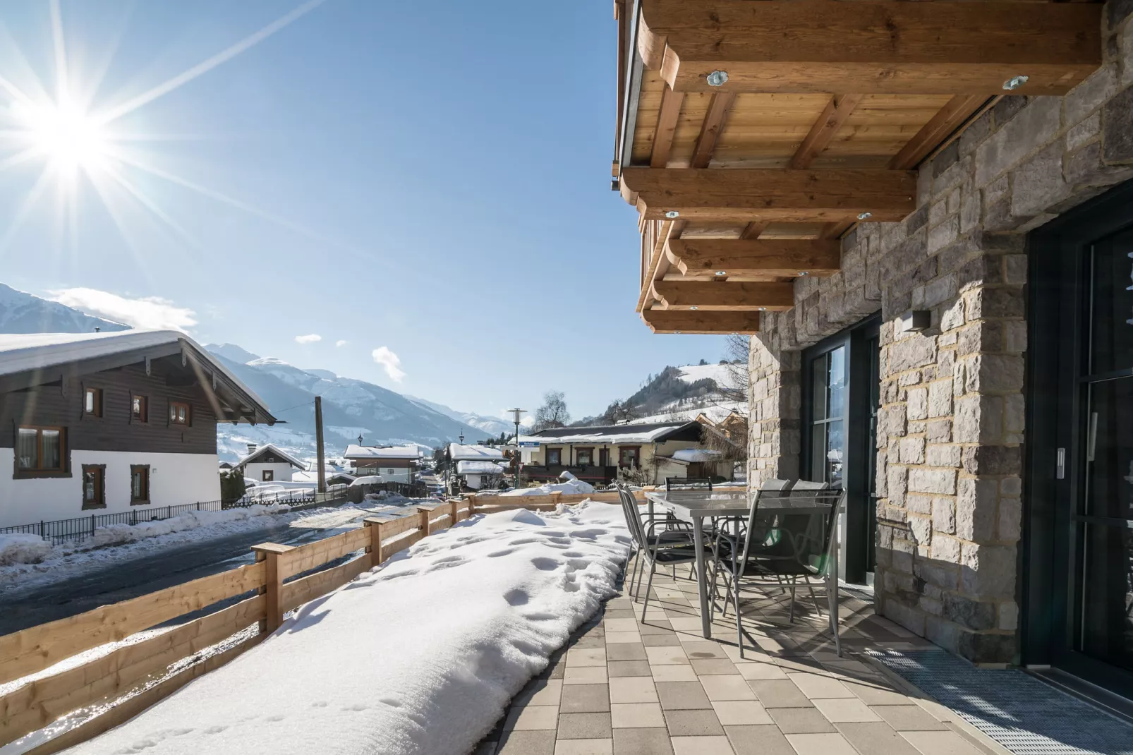 Green Garden Lodge A1 Walchen/Kaprun-Uitzicht winter