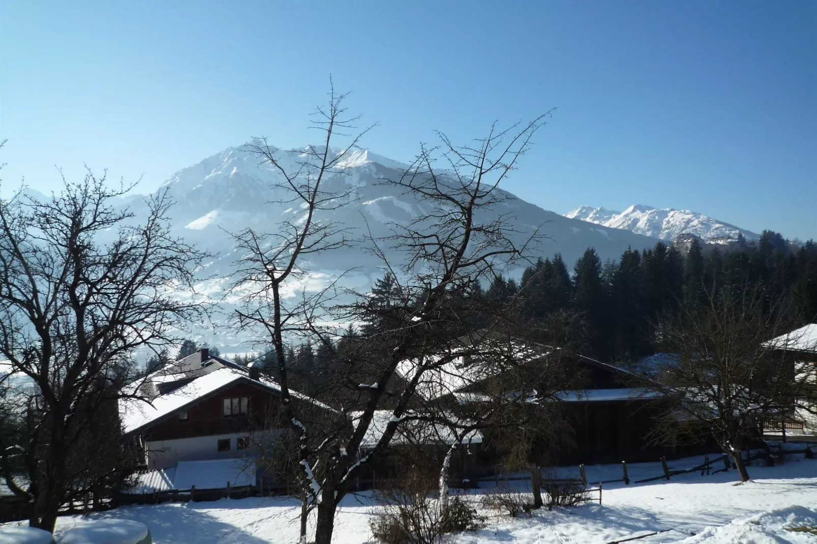 Oberkranzhof-Tuin winter