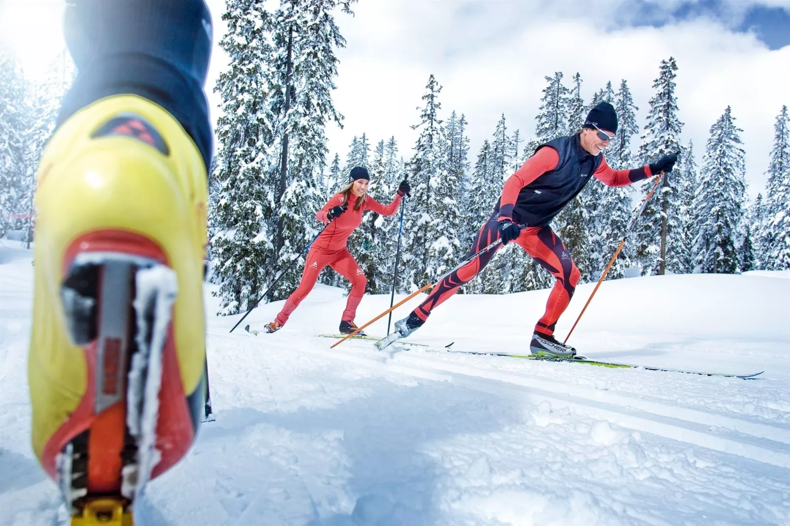 Oberkranzhof Kombination-Gebied winter 1km