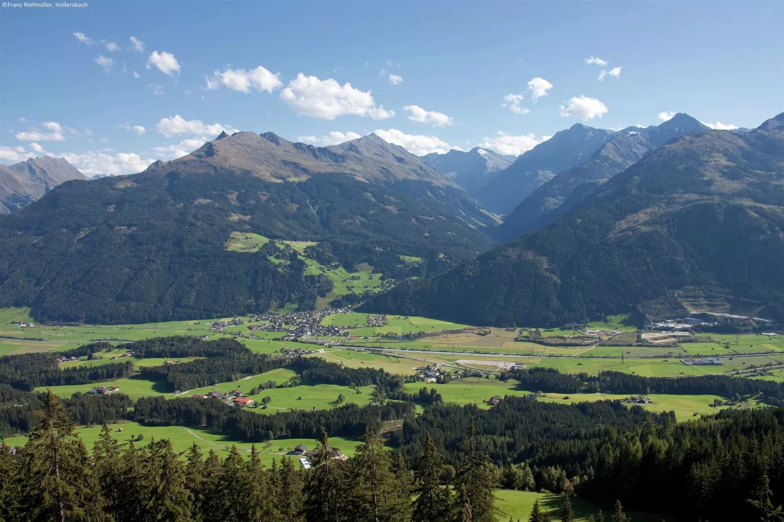 Oberkranzhof-Uitzicht zomer