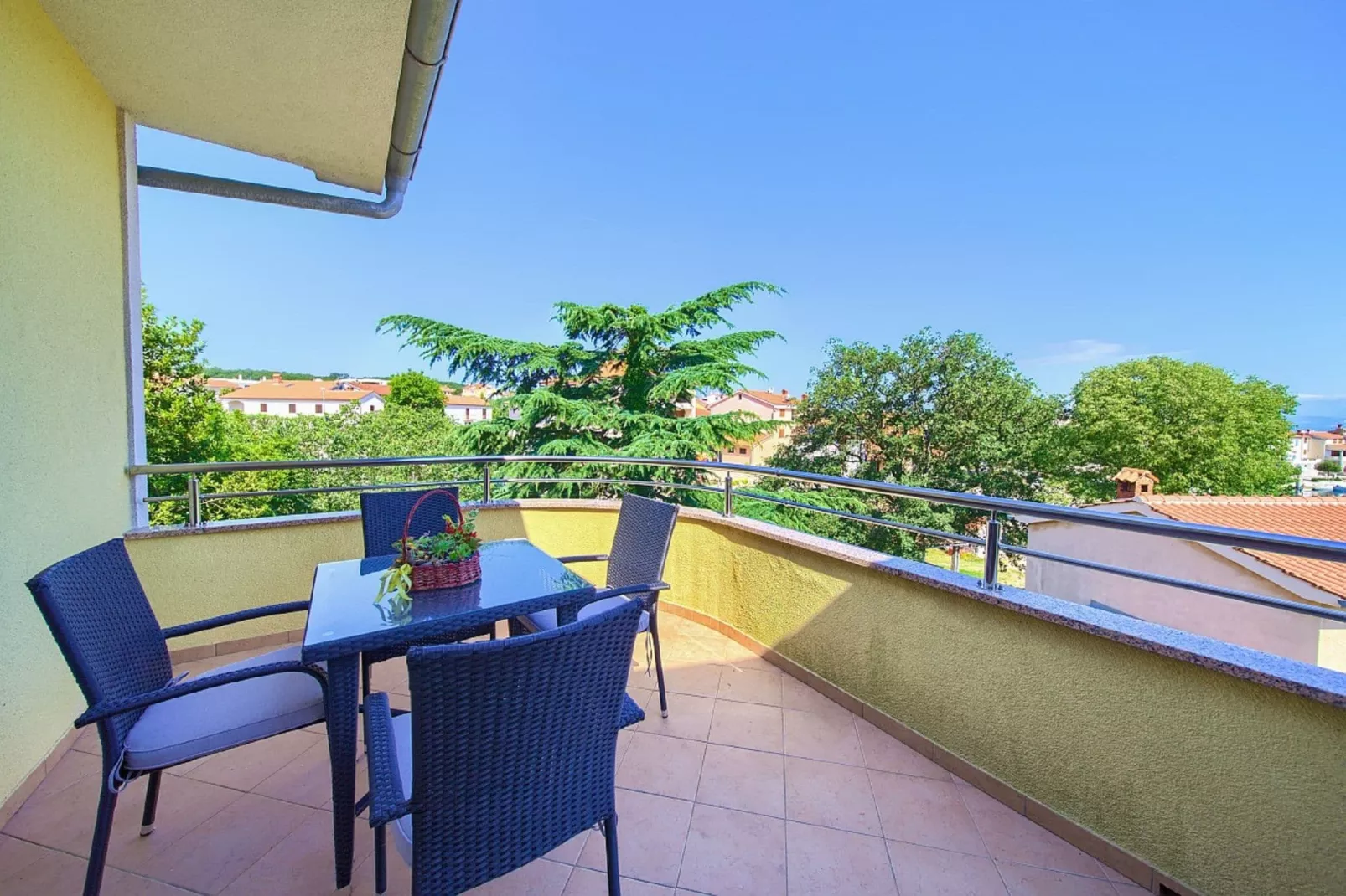 Apartment Zlendic A2-Terrasbalkon