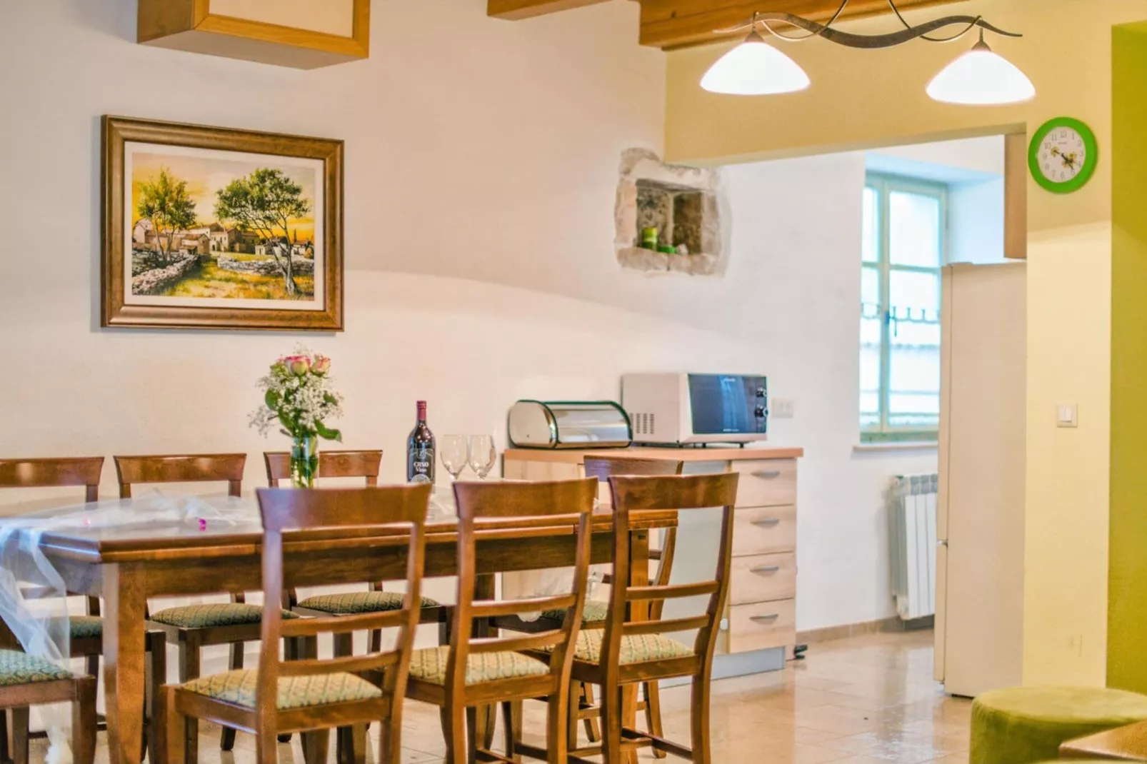 Villa Bubani with Private Pool-Woonkamer