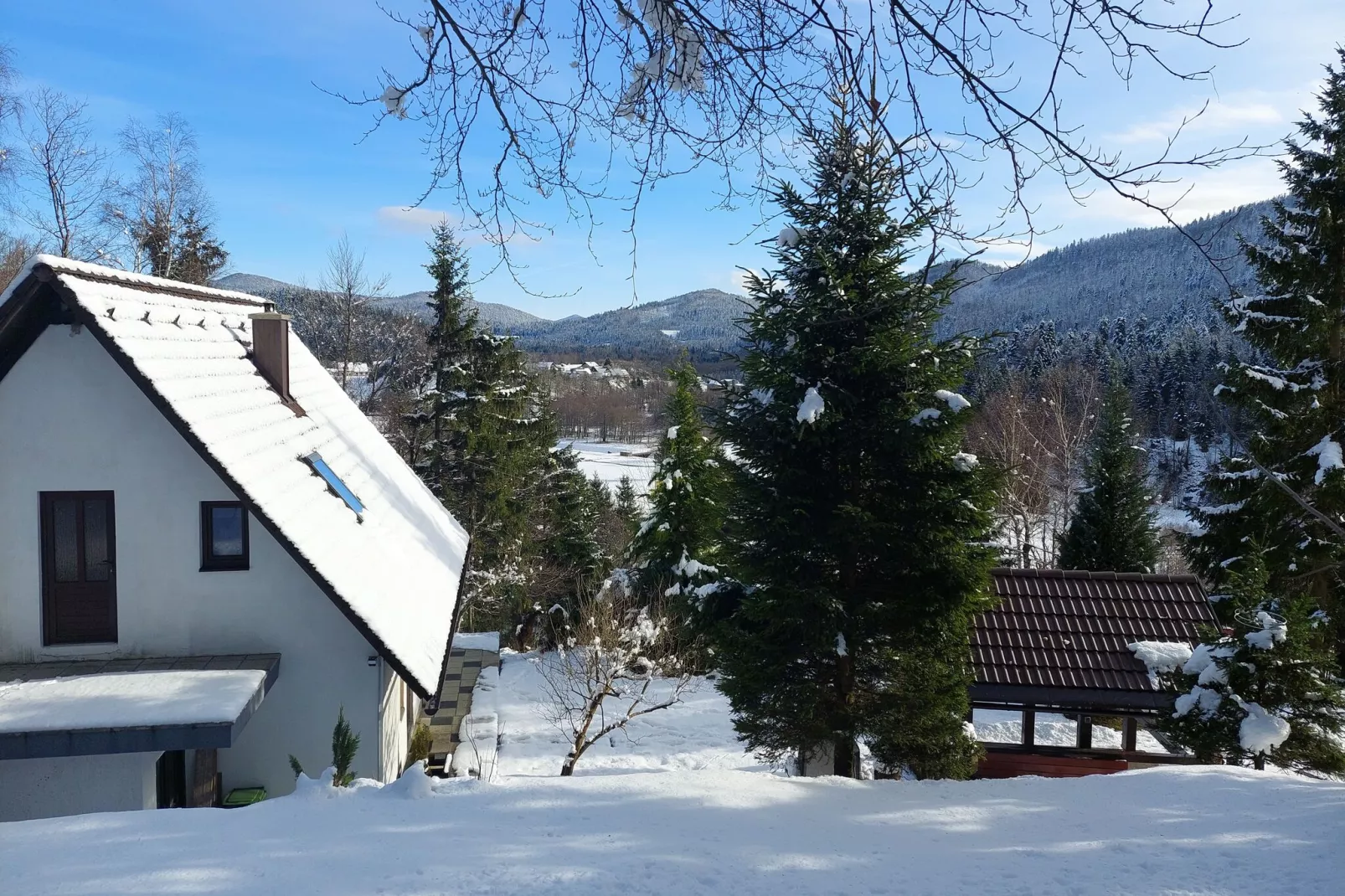 House Lokve-Tuin winter