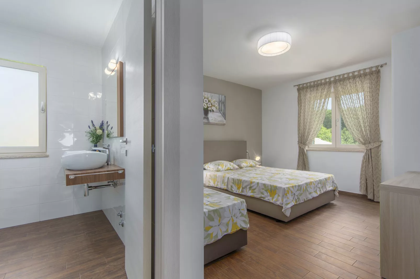 Villa Kiara with private pool-Slaapkamer