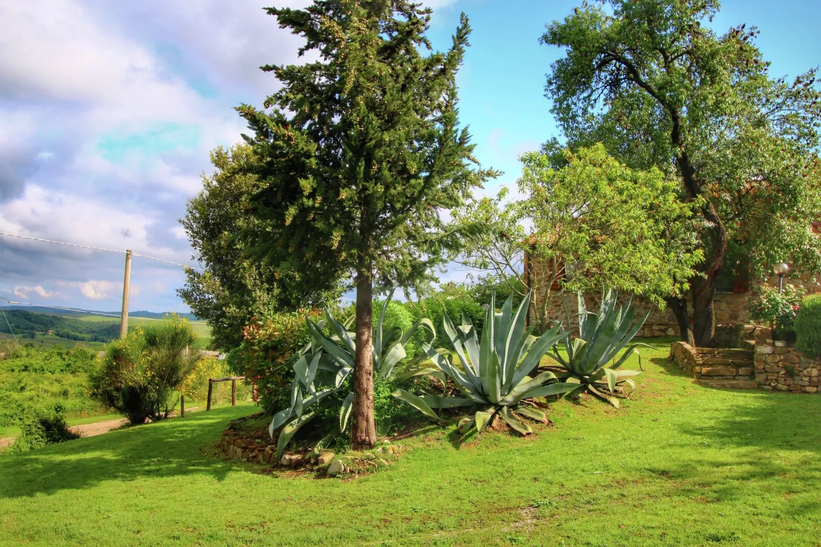 Casa Ginepro-Tuinen zomer