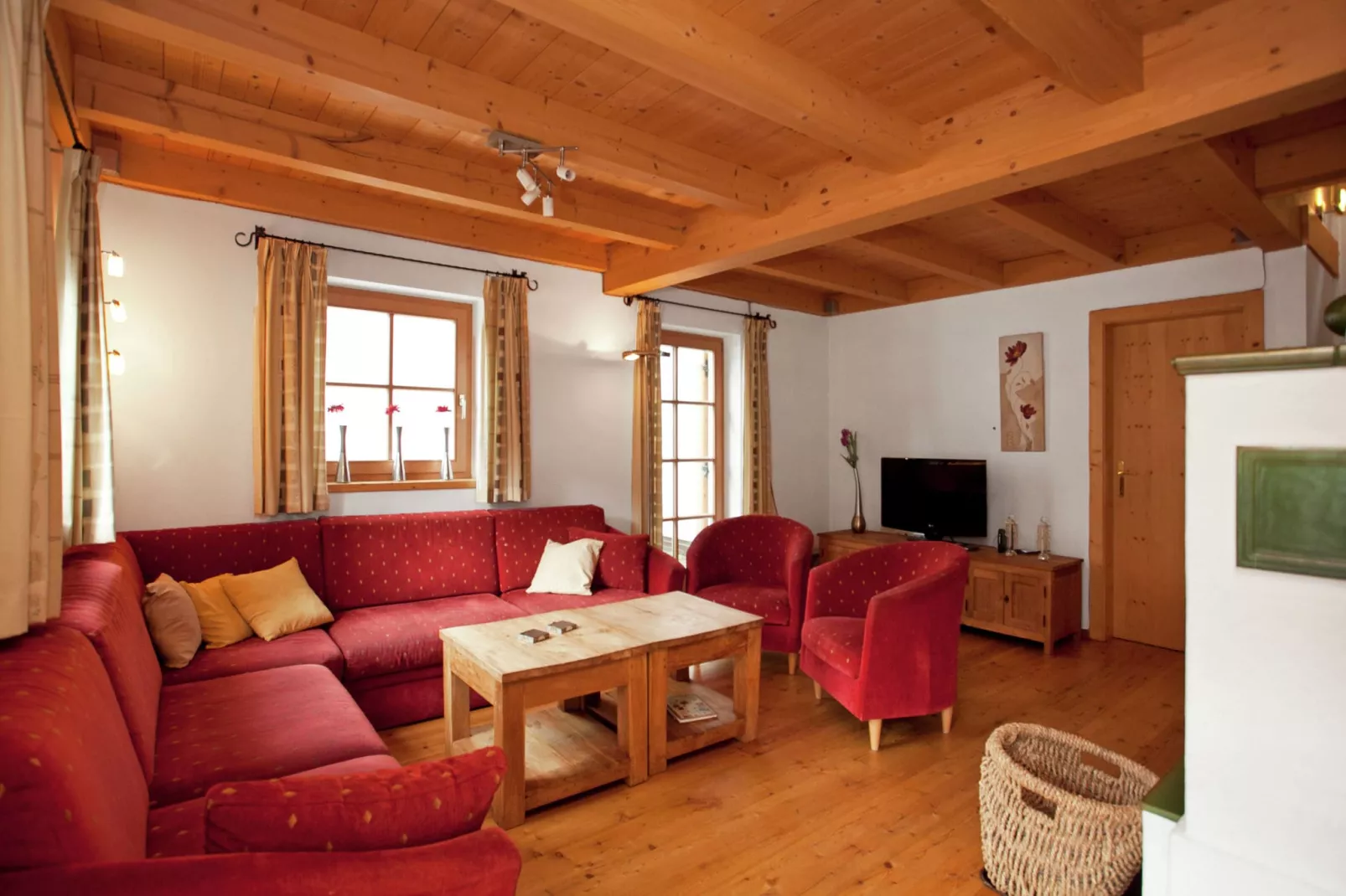 Chalets im Wald-Woonkamer