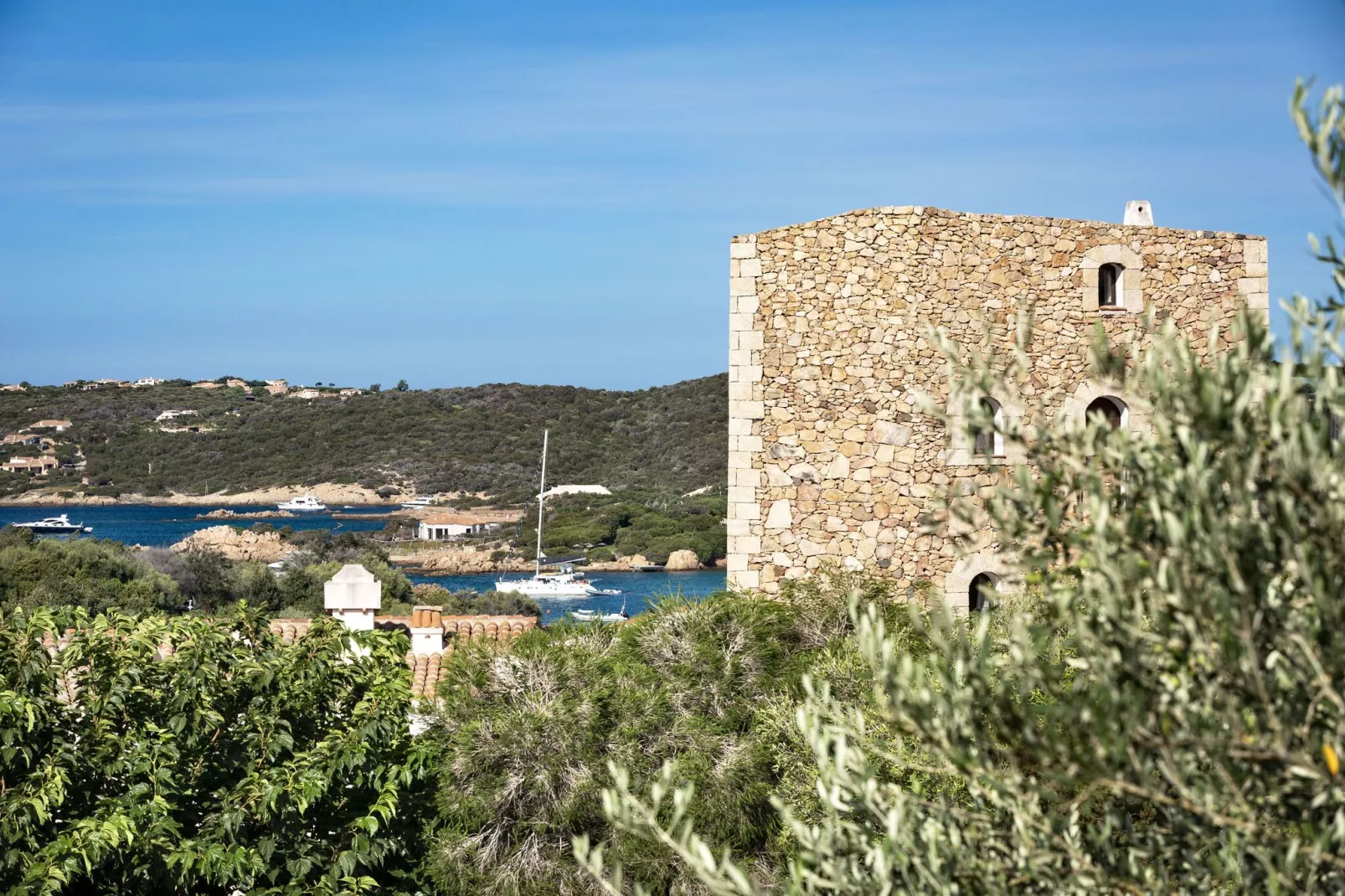 Il Giardino degli Oleandri Porto Cervo Bilo 2-Uitzicht zomer