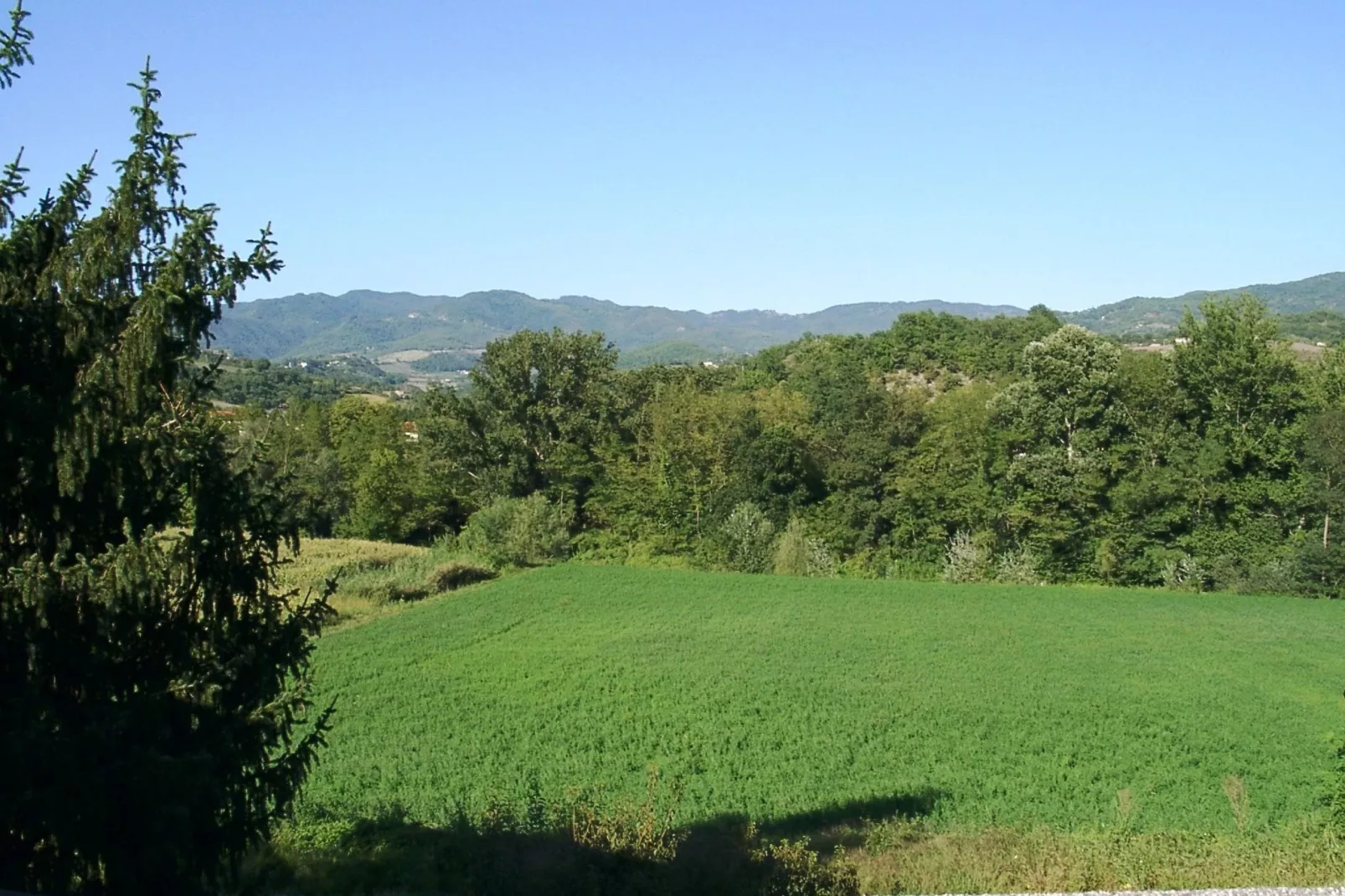 Villa Eugenia-Gebieden zomer 1km