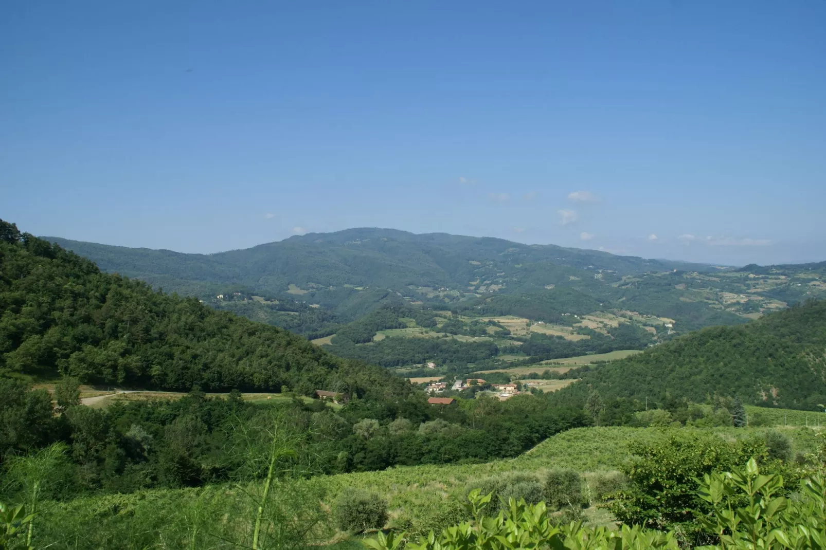 Villa Vivai-Gebieden zomer 20km