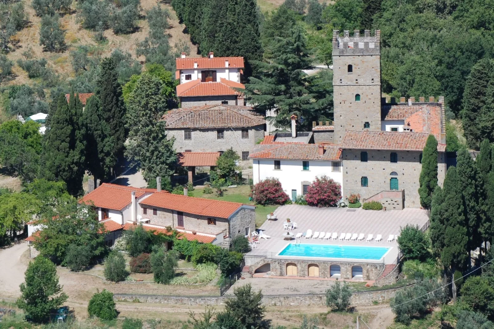 Camino Ugo-Gebieden zomer 1km