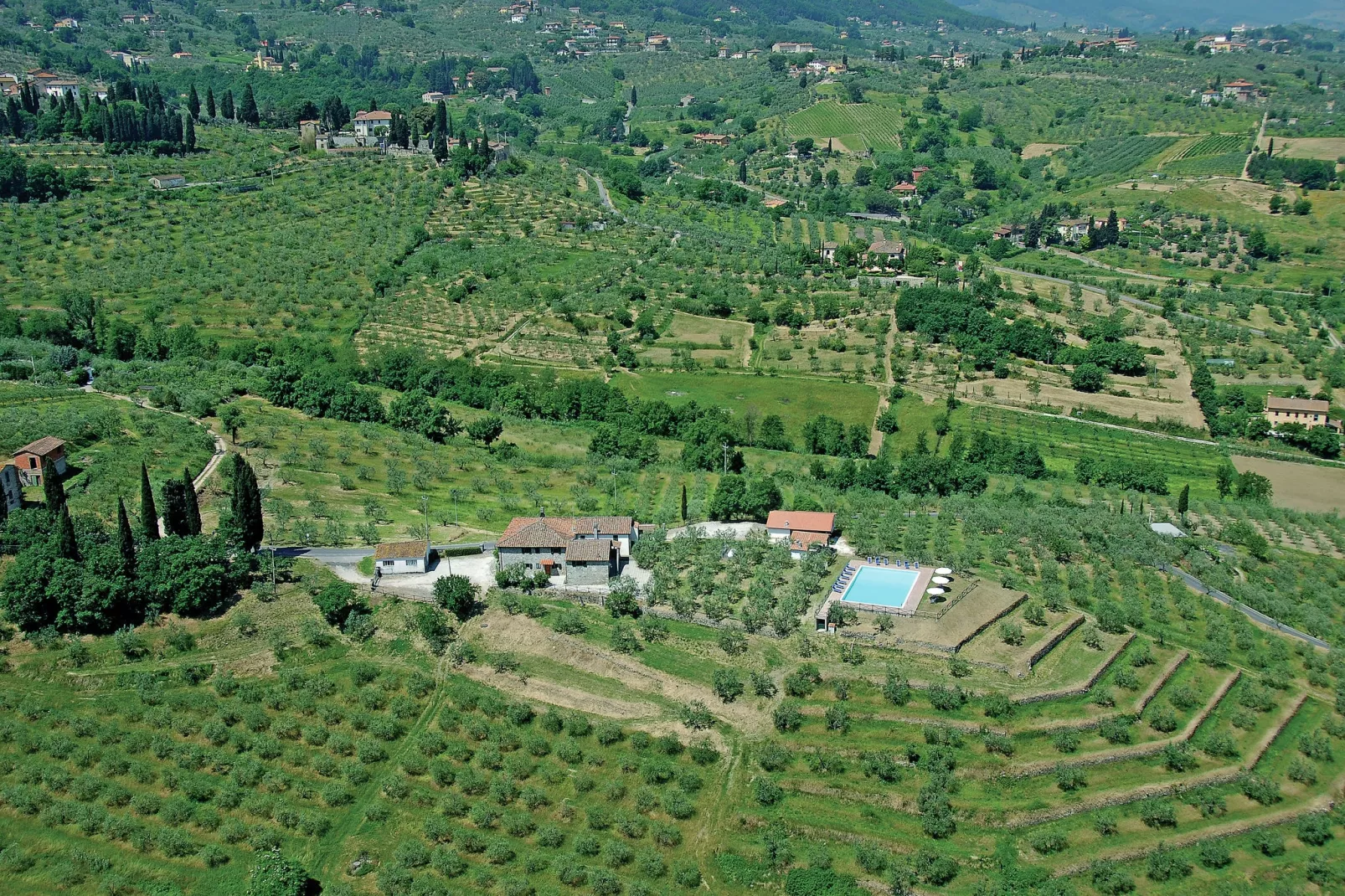 La Casa dei Cinque Olivi-Buitenkant zomer