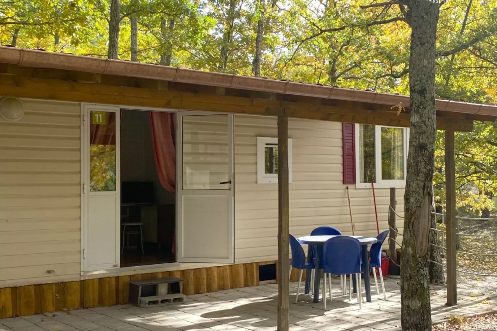 La Verna Confort bungalow-Buitenkant zomer