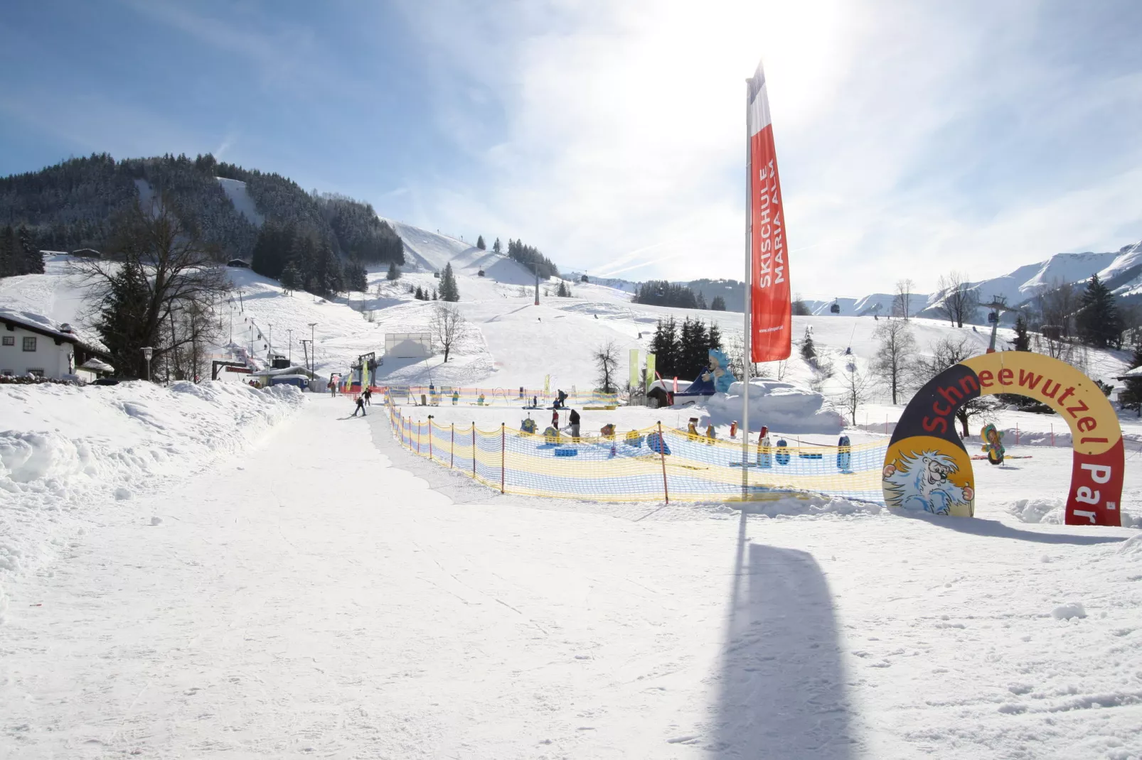 Chalet Sonnberg-Gebied winter 1km