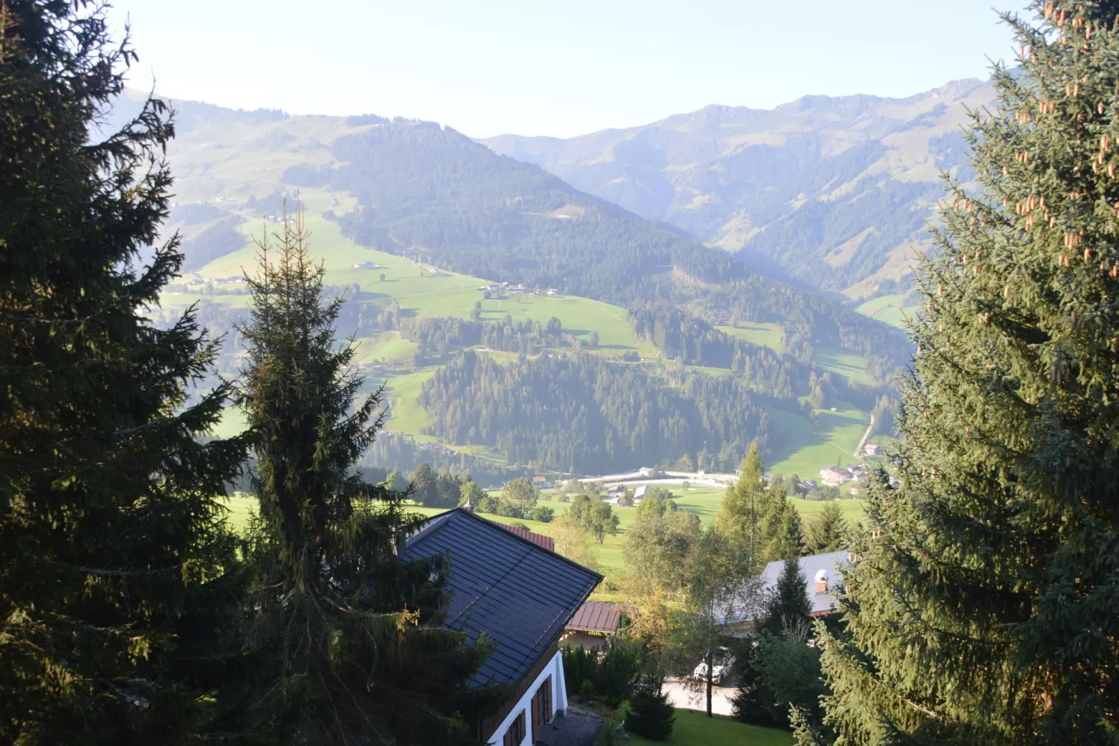 Chalet Sonnberg-Uitzicht zomer