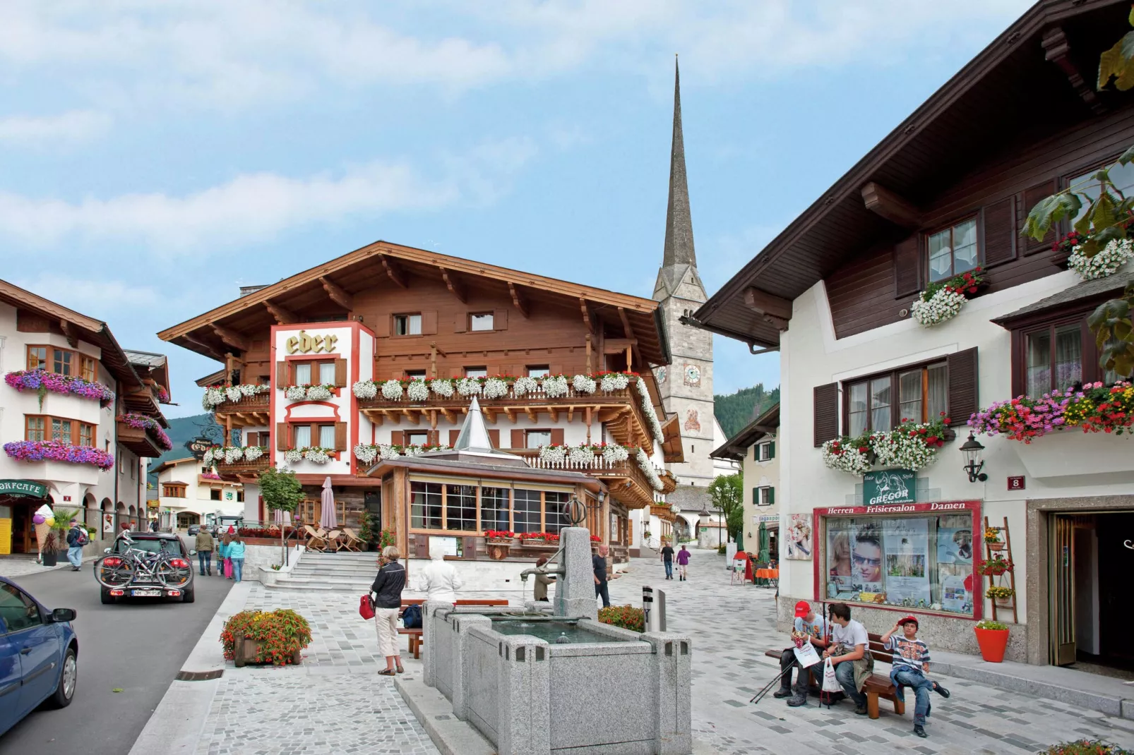 Chalet Sonnberg-Gebieden zomer 20km