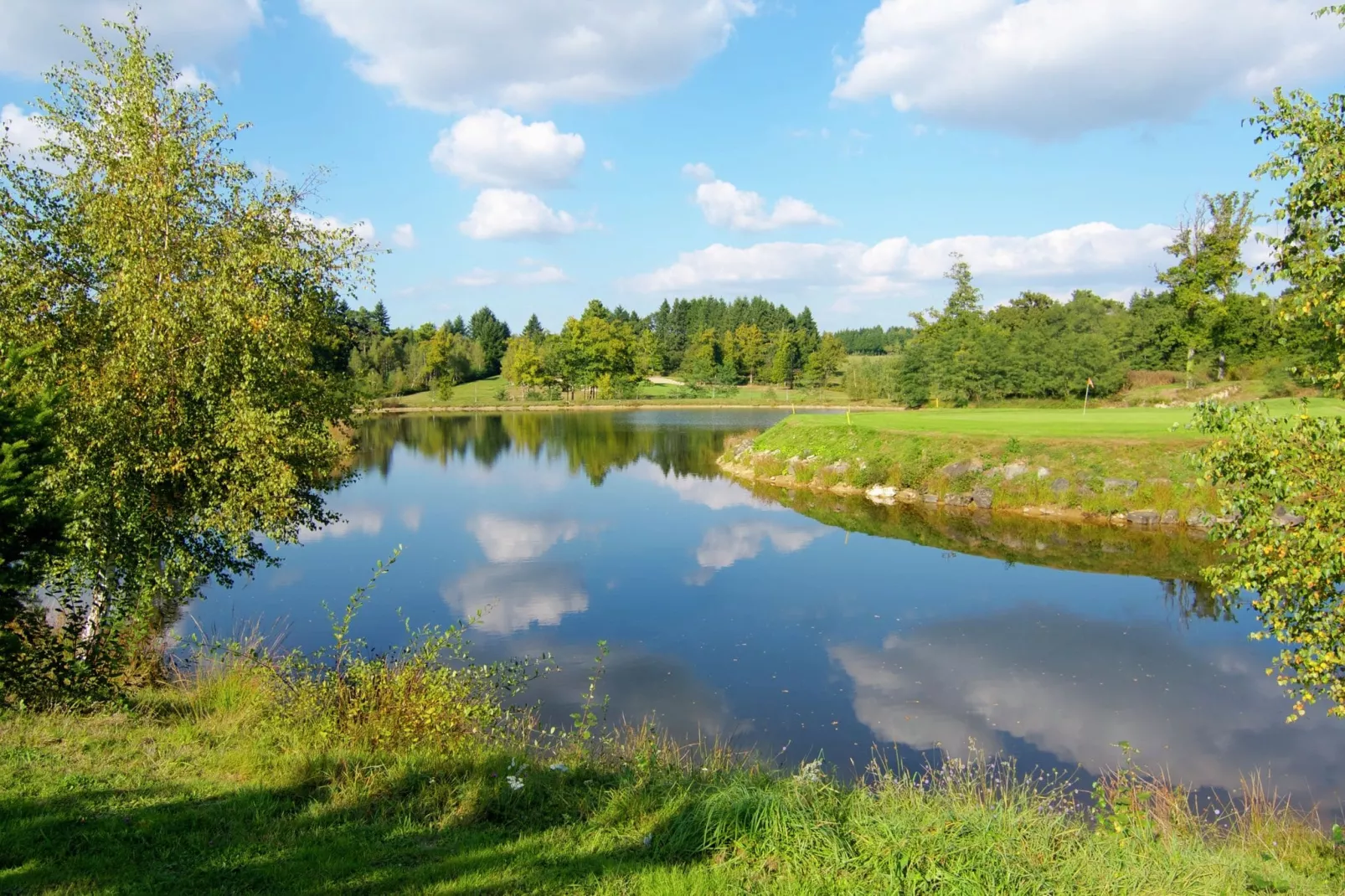 Domaine de Bellac 17P-Gebieden zomer 5km