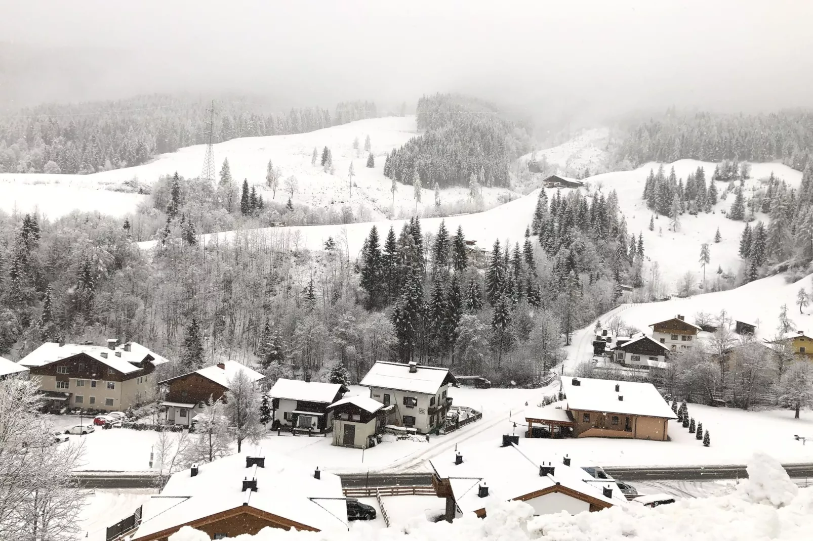 Apartment An der Piste 3/Alpendorf-Uitzicht winter