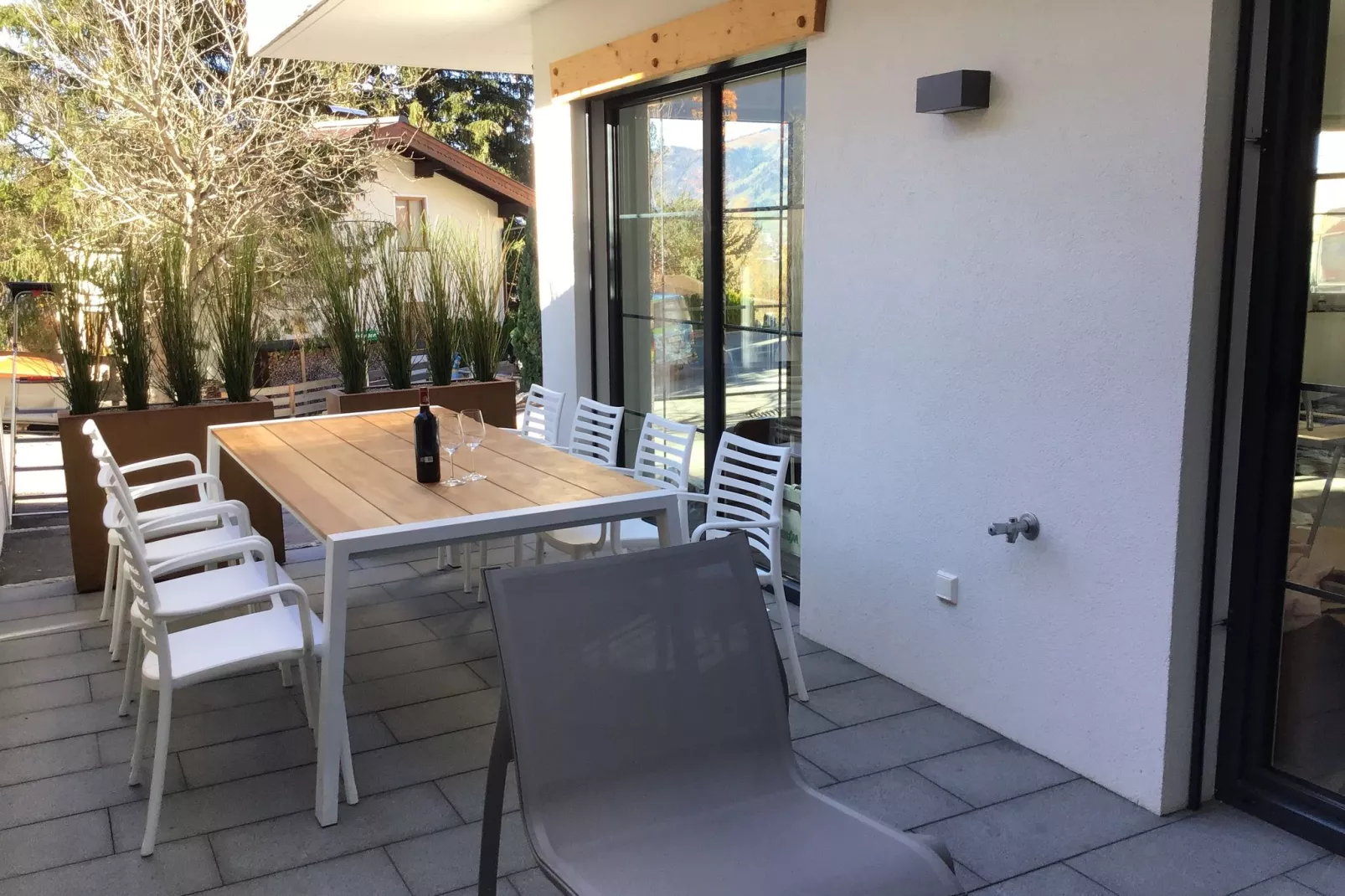 Apartment An der Piste 1 - Alpendorf-Terrasbalkon