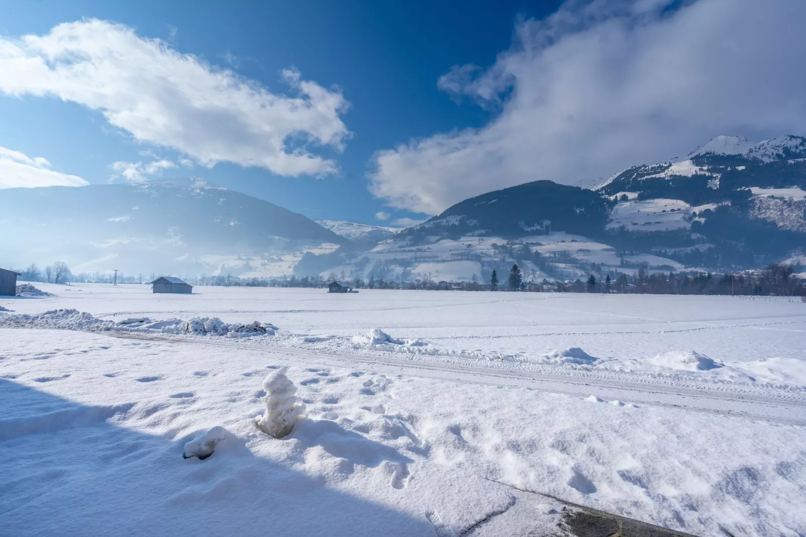 Chalet Angertal Bad Hofgastein-Uitzicht winter