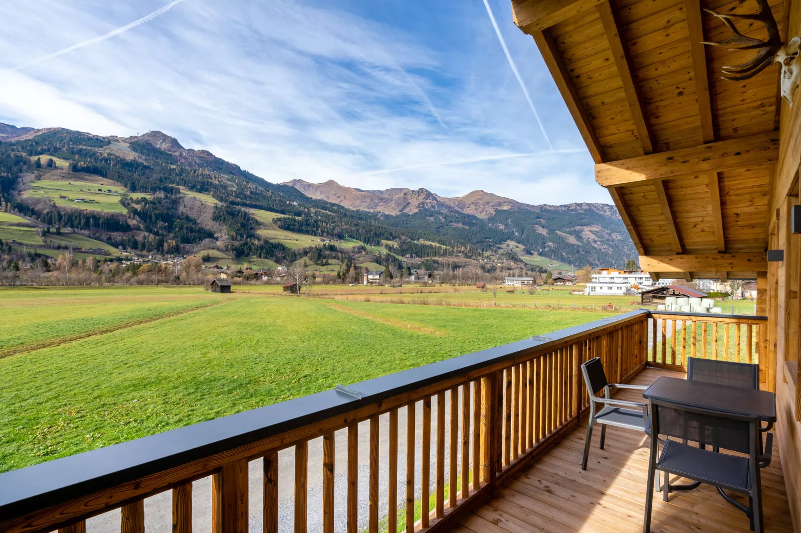 Chalet Angertal Bad Hofgastein-Uitzicht zomer