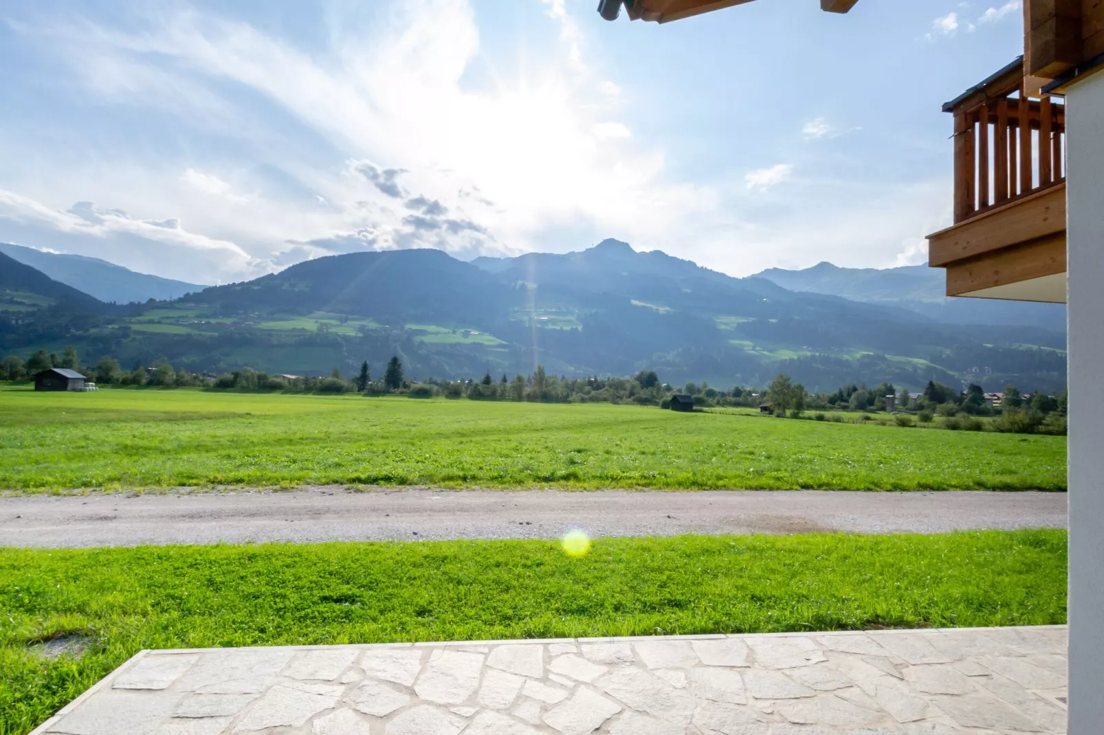 Chalet Angertal Bad Hofgastein-Uitzicht zomer