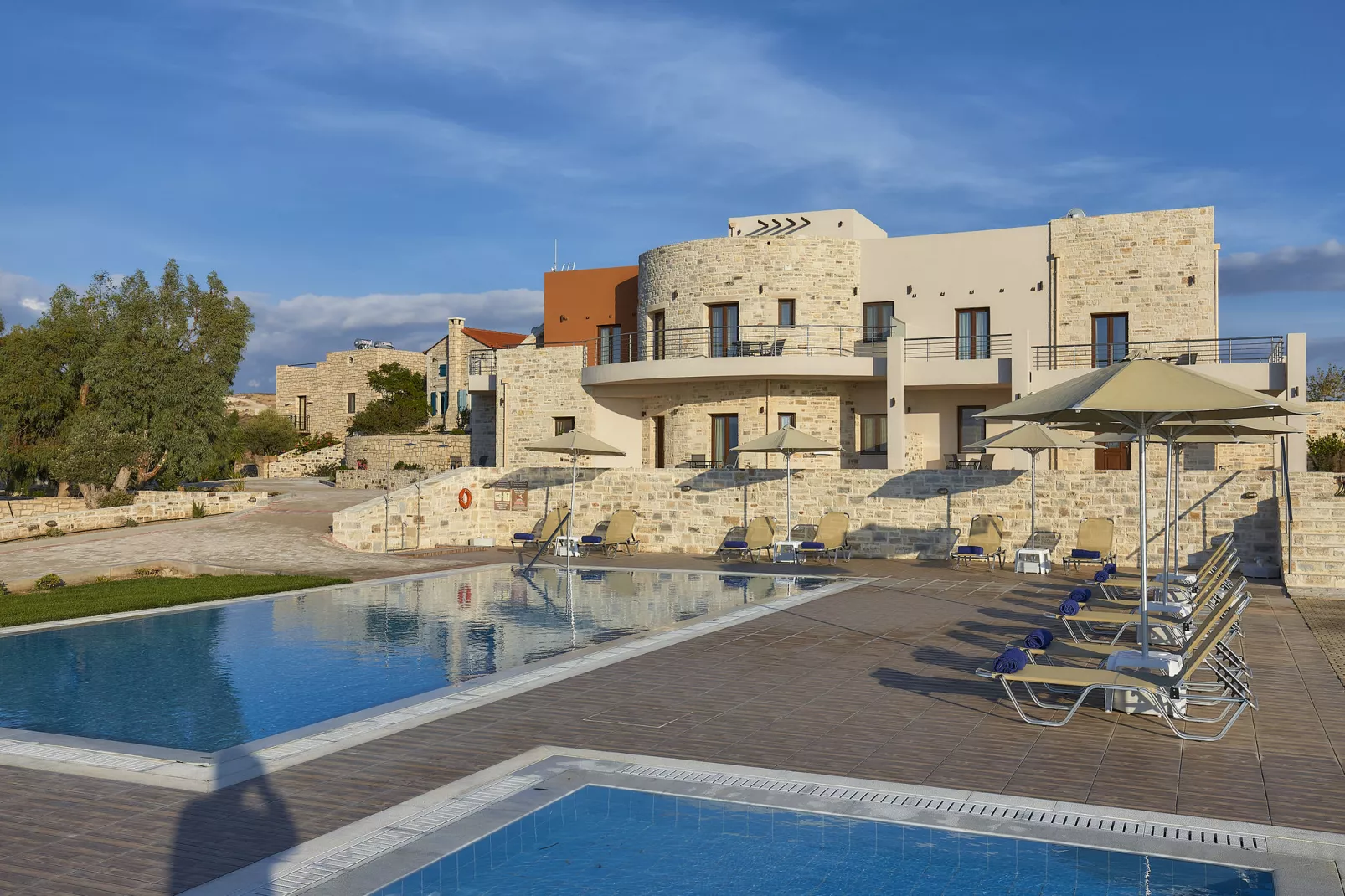 Orelia Cretan Villa 2 persons-Buitenkant zomer