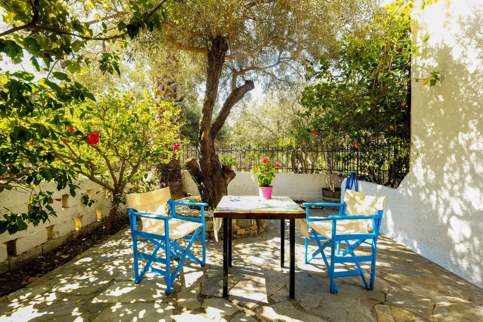 Olive Tree Cottage No 3-Terrasbalkon