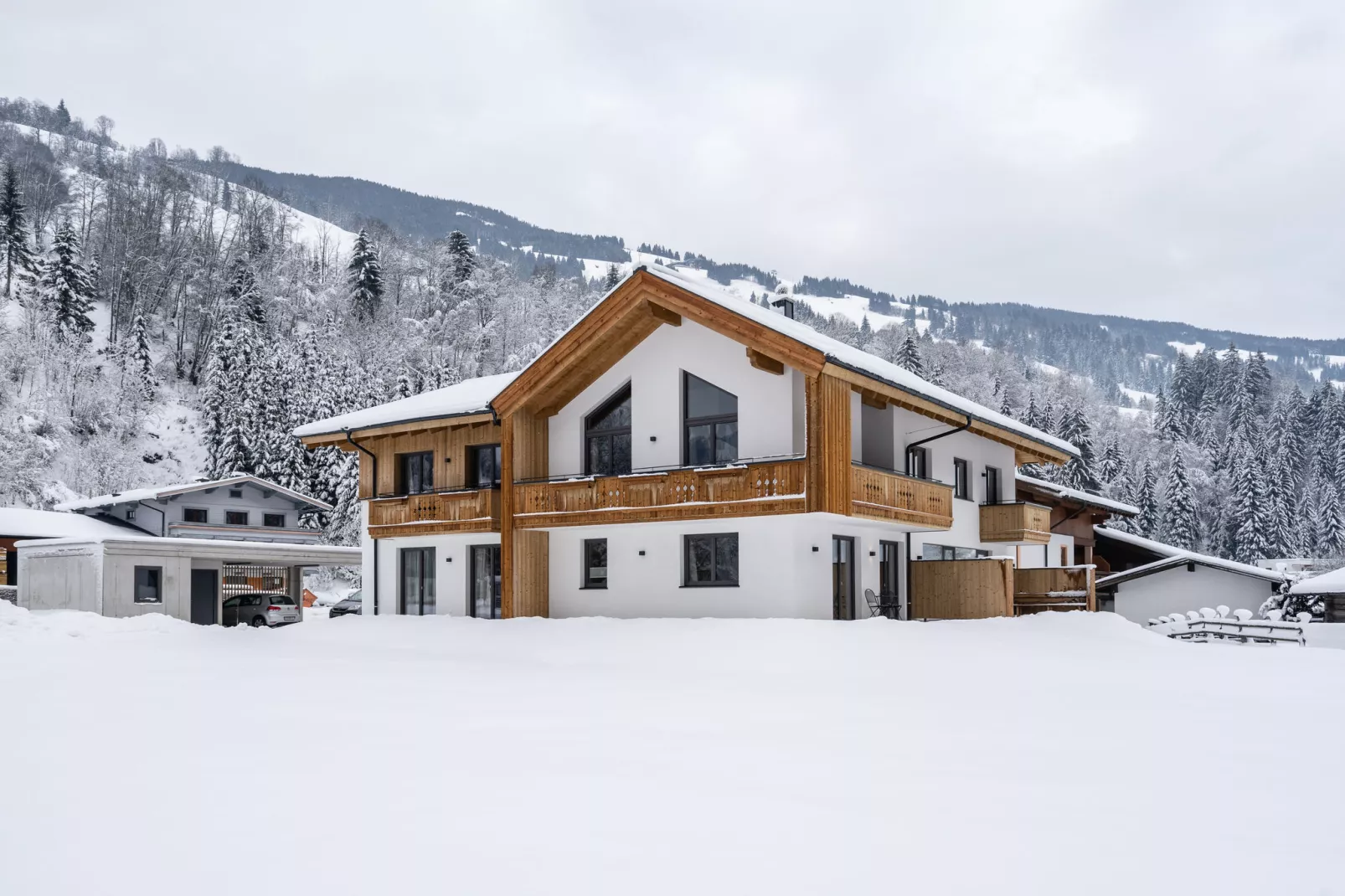 Saalach Appartement 4-Exterieur winter