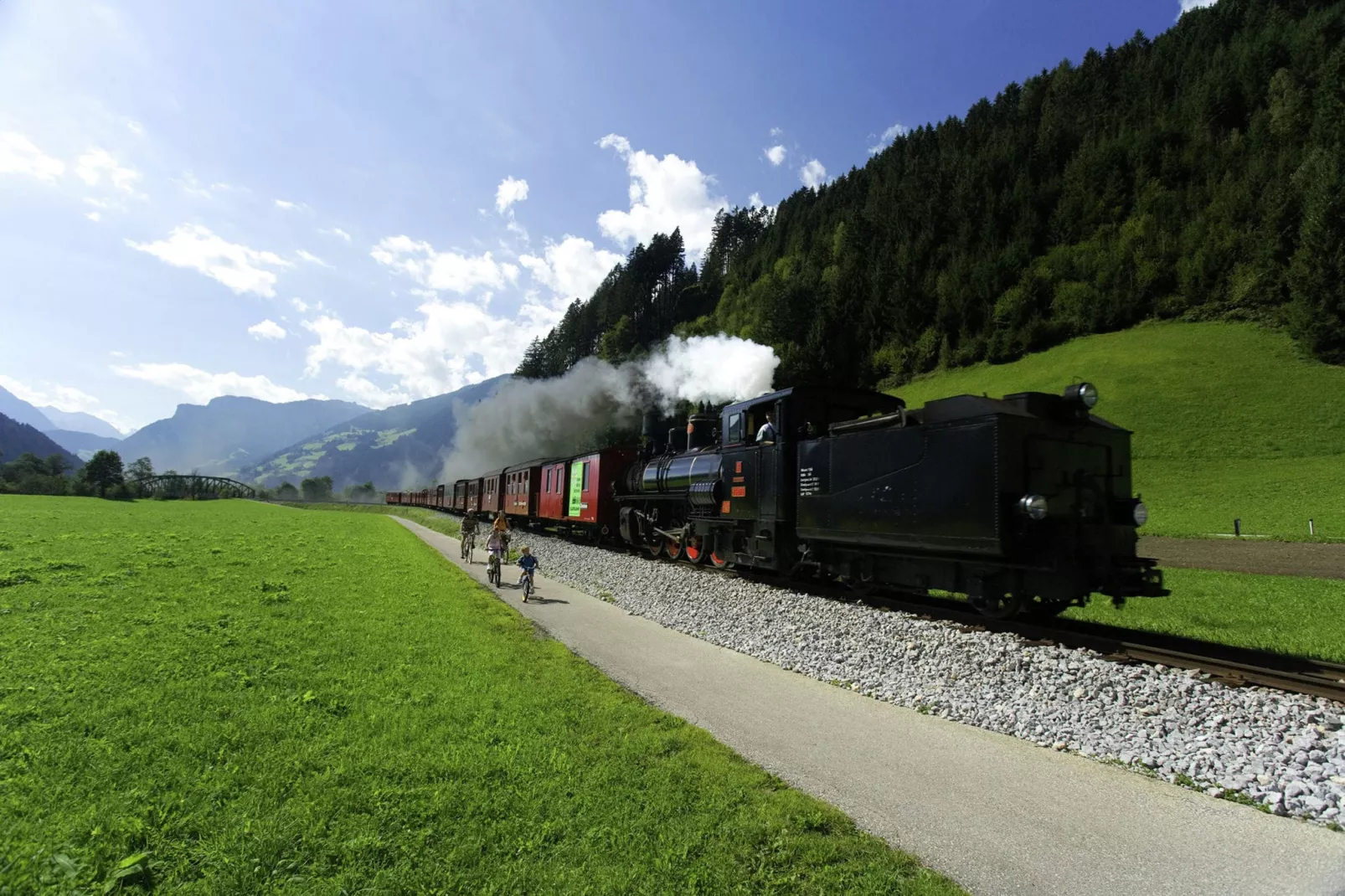 Seetal Residenz-Gebieden zomer 5km