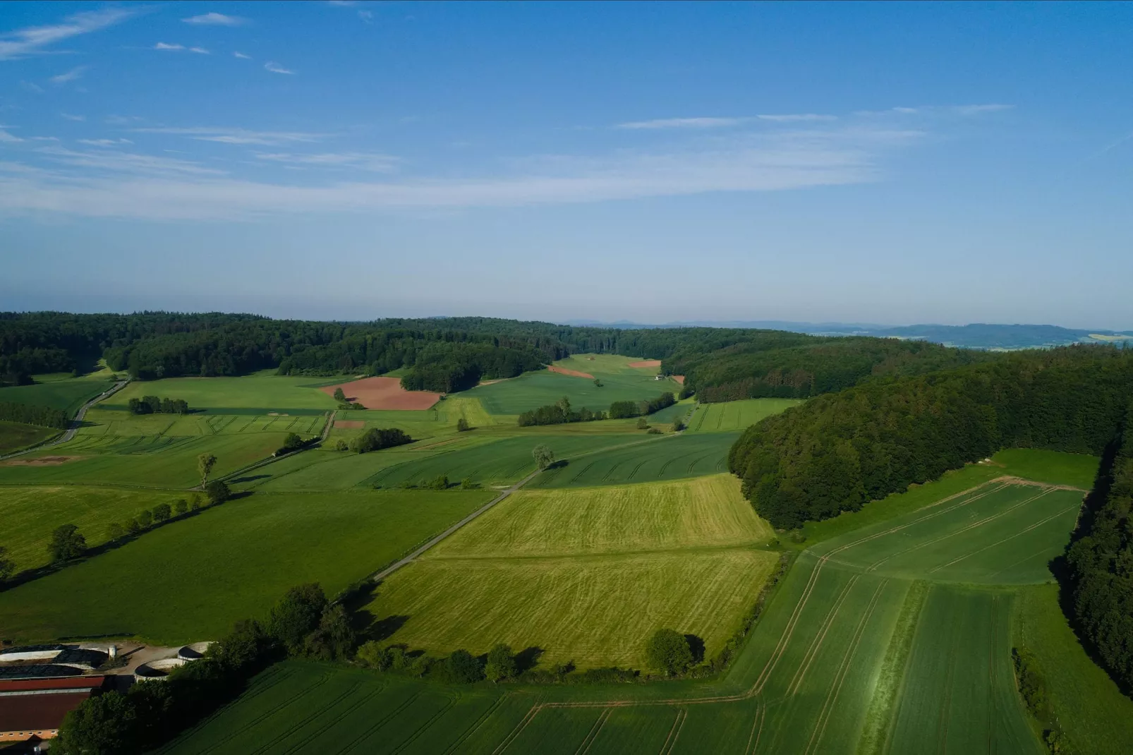 Ober-Waroldern-Gebieden zomer 1km