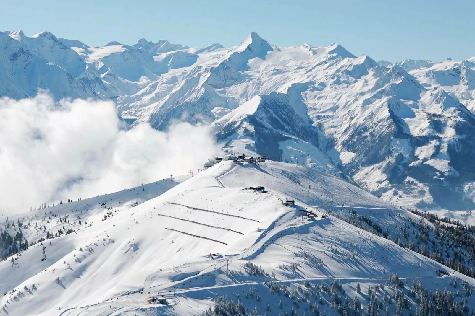 Penthouse Maiskogel Panorama-Gebied winter 5km