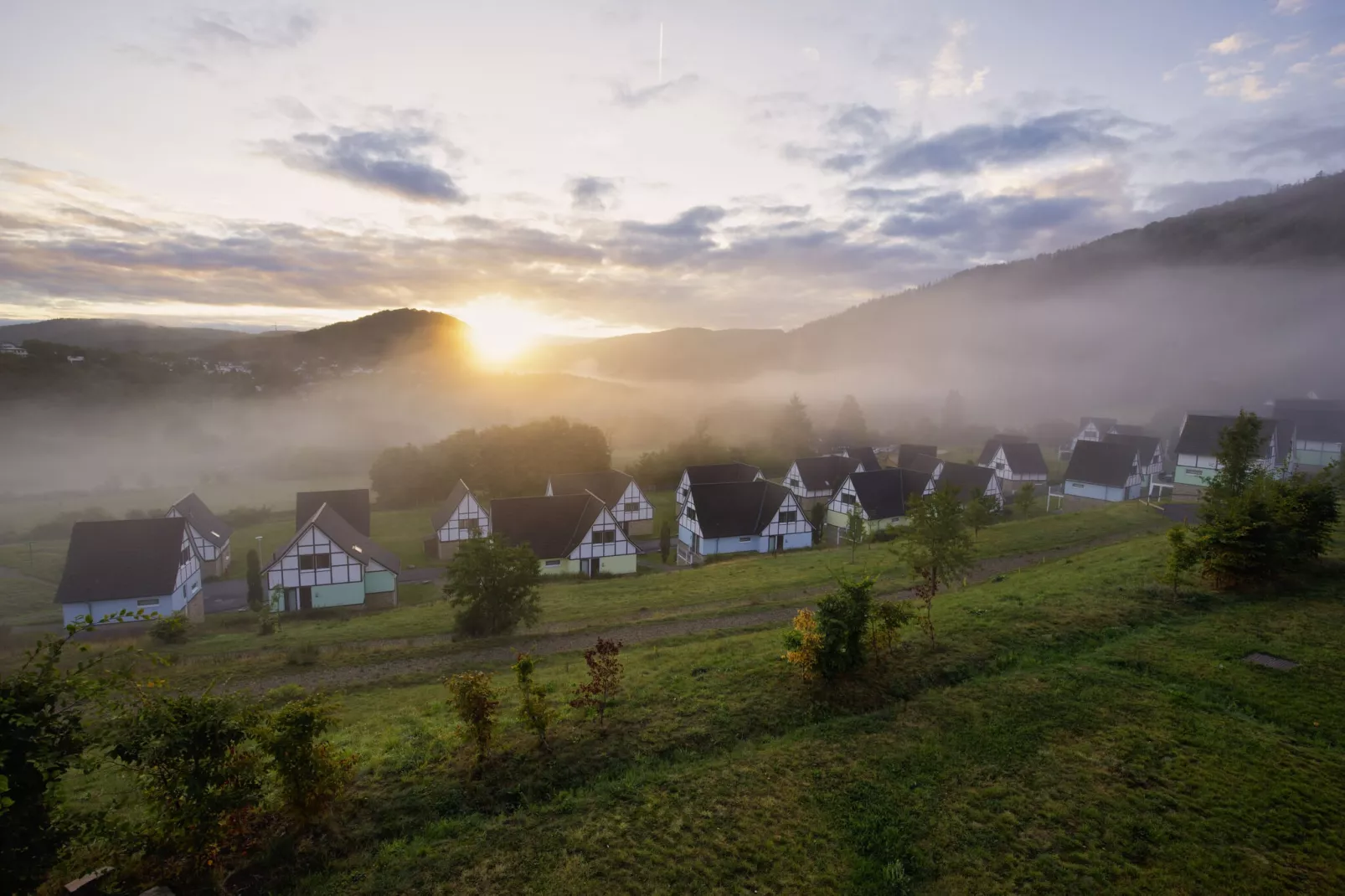 Resort Eifeler Tor 9-Gebieden zomer 1km