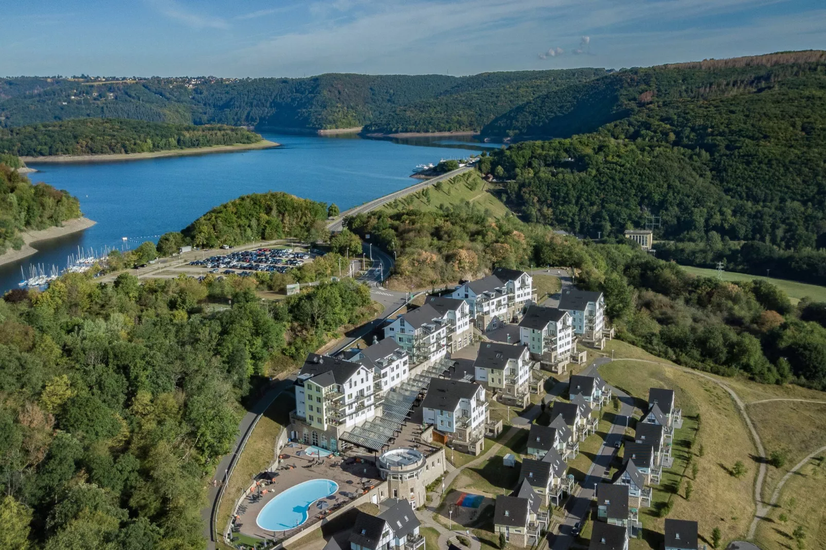 Resort Eifeler Tor 9-Gebieden zomer 1km