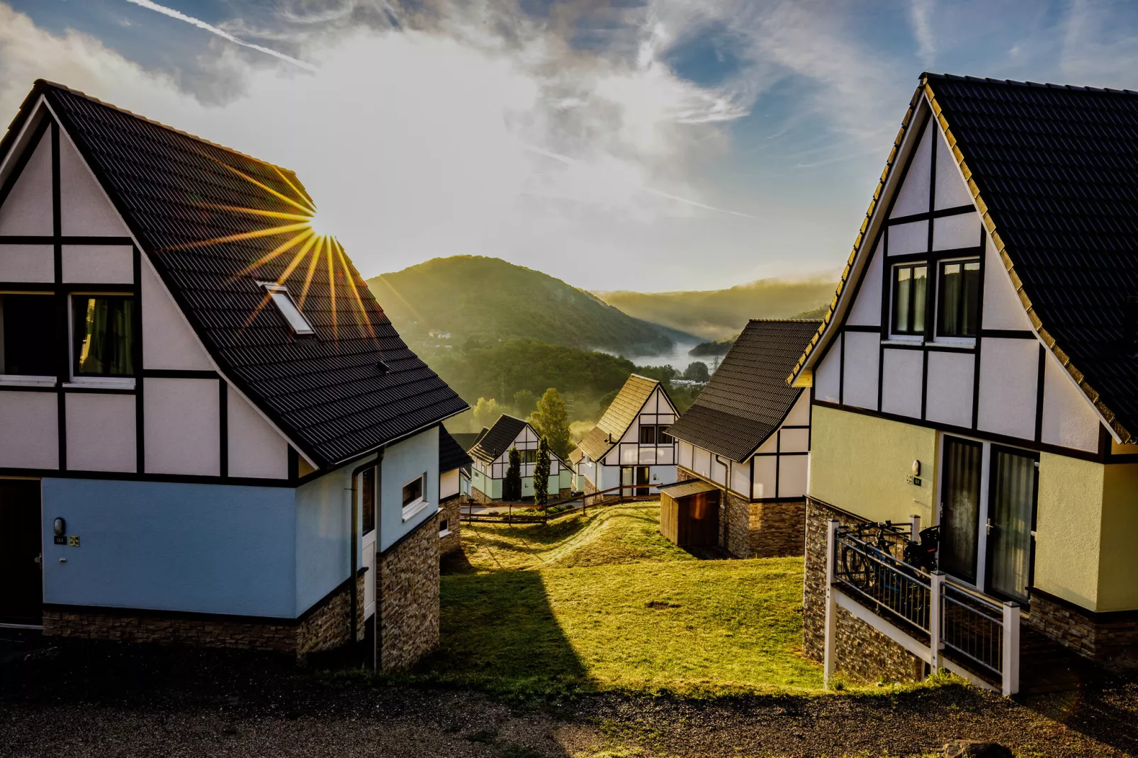 Resort Eifeler Tor 10-Gebieden zomer 1km