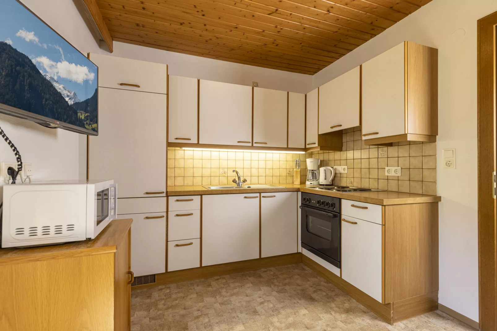 Apartment Panoramablick-Keuken