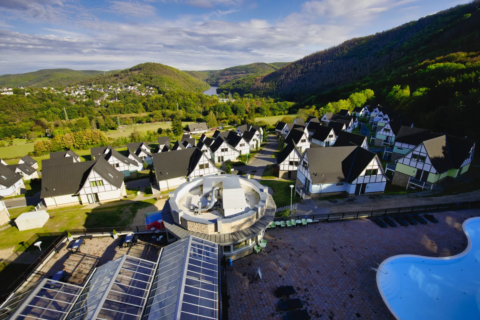 Resort Eifeler Tor 10-Gebieden zomer 1km