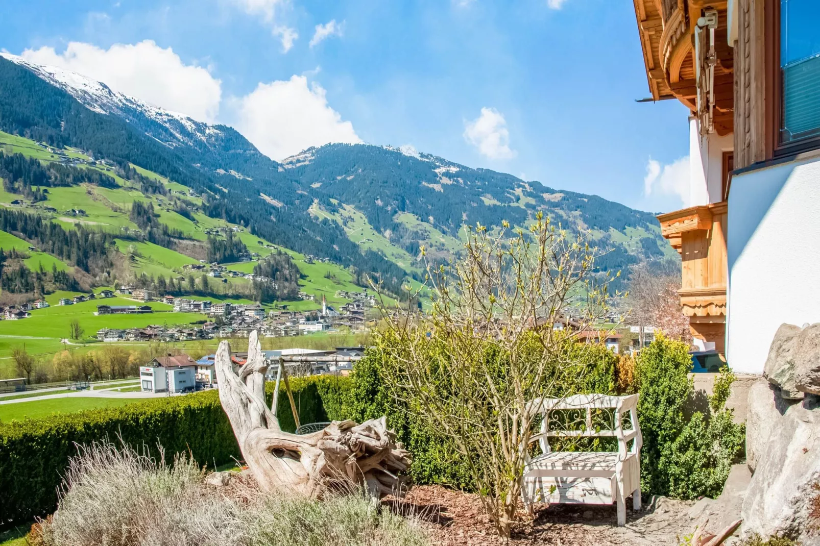 Apartment Panoramablick-Uitzicht zomer