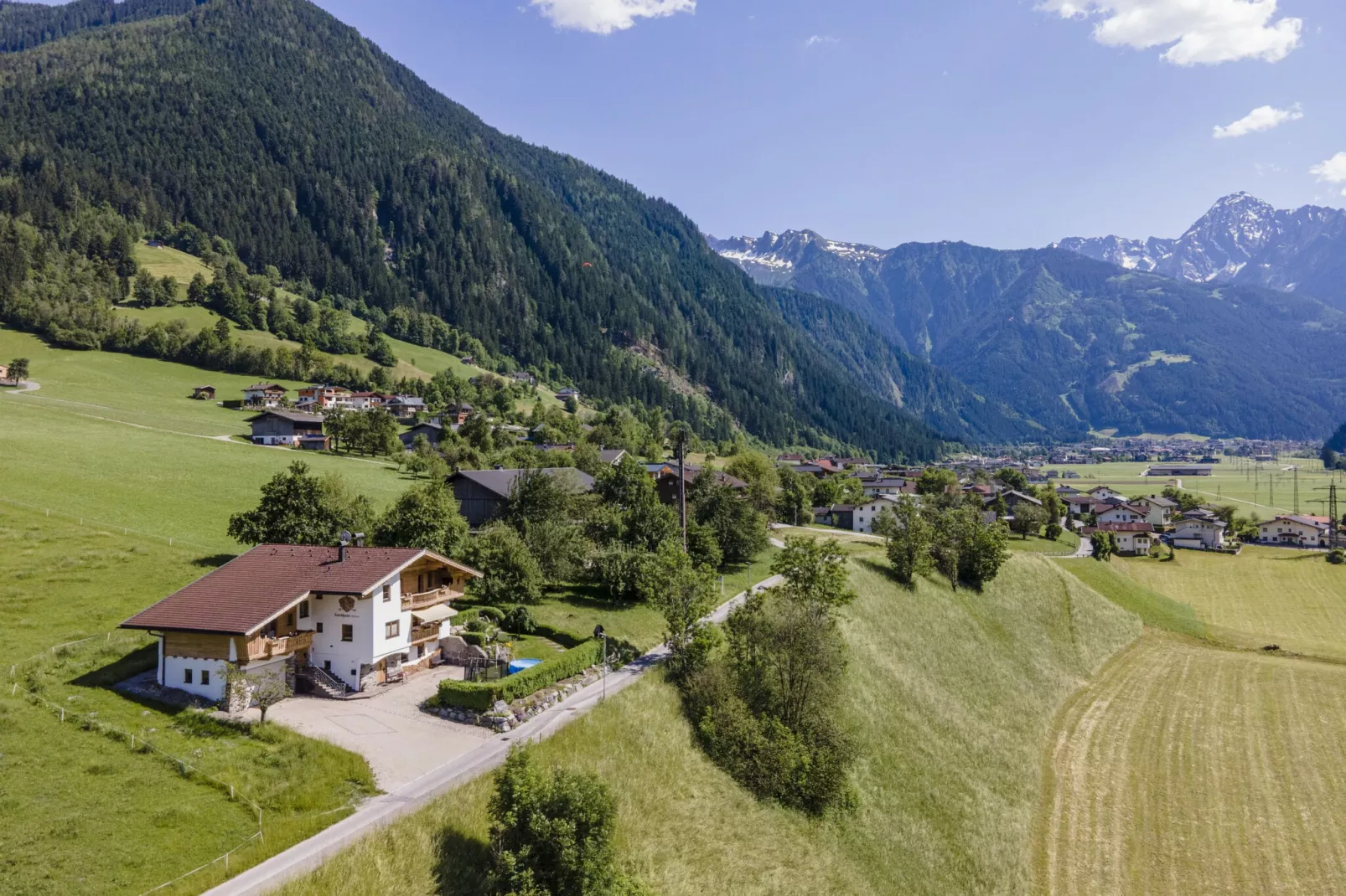 Apartment Bergblick-Buitenkant zomer