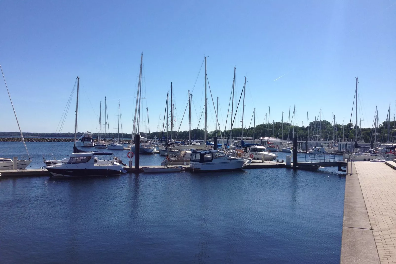 Ferienwohnung Wohlenberger Wiek nur 150m zur Ostsee-Gebieden zomer 20km