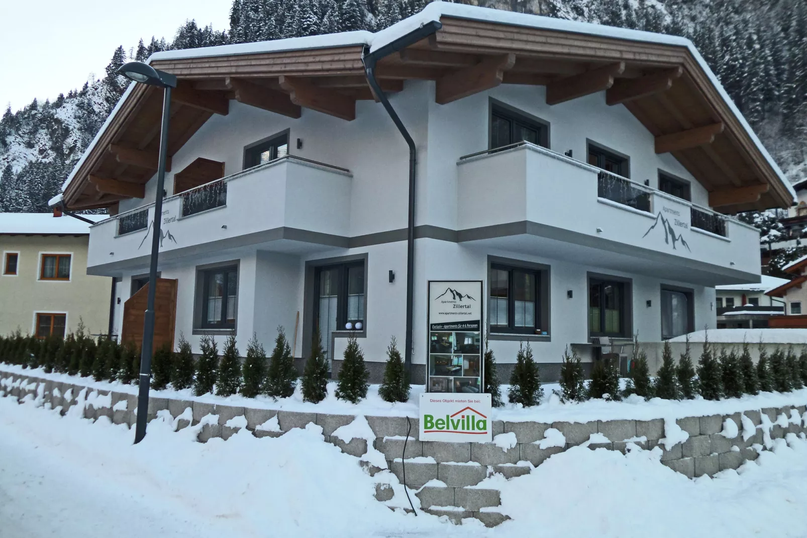 Apartments Zillertal-Exterieur winter