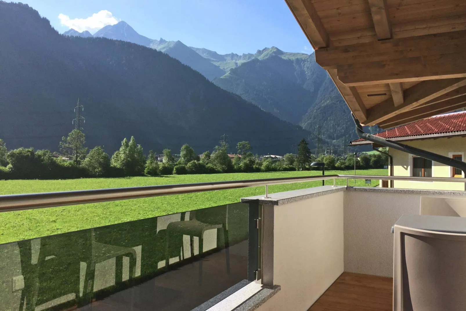 Apartments Zillertal-Uitzicht zomer