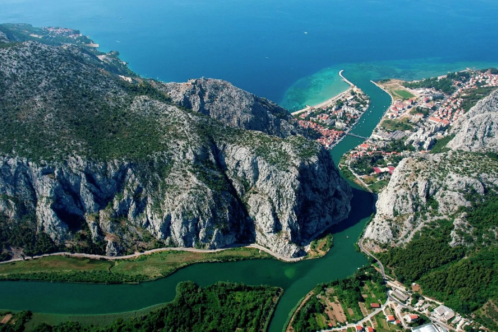 Koras Villa-Gebieden zomer 20km