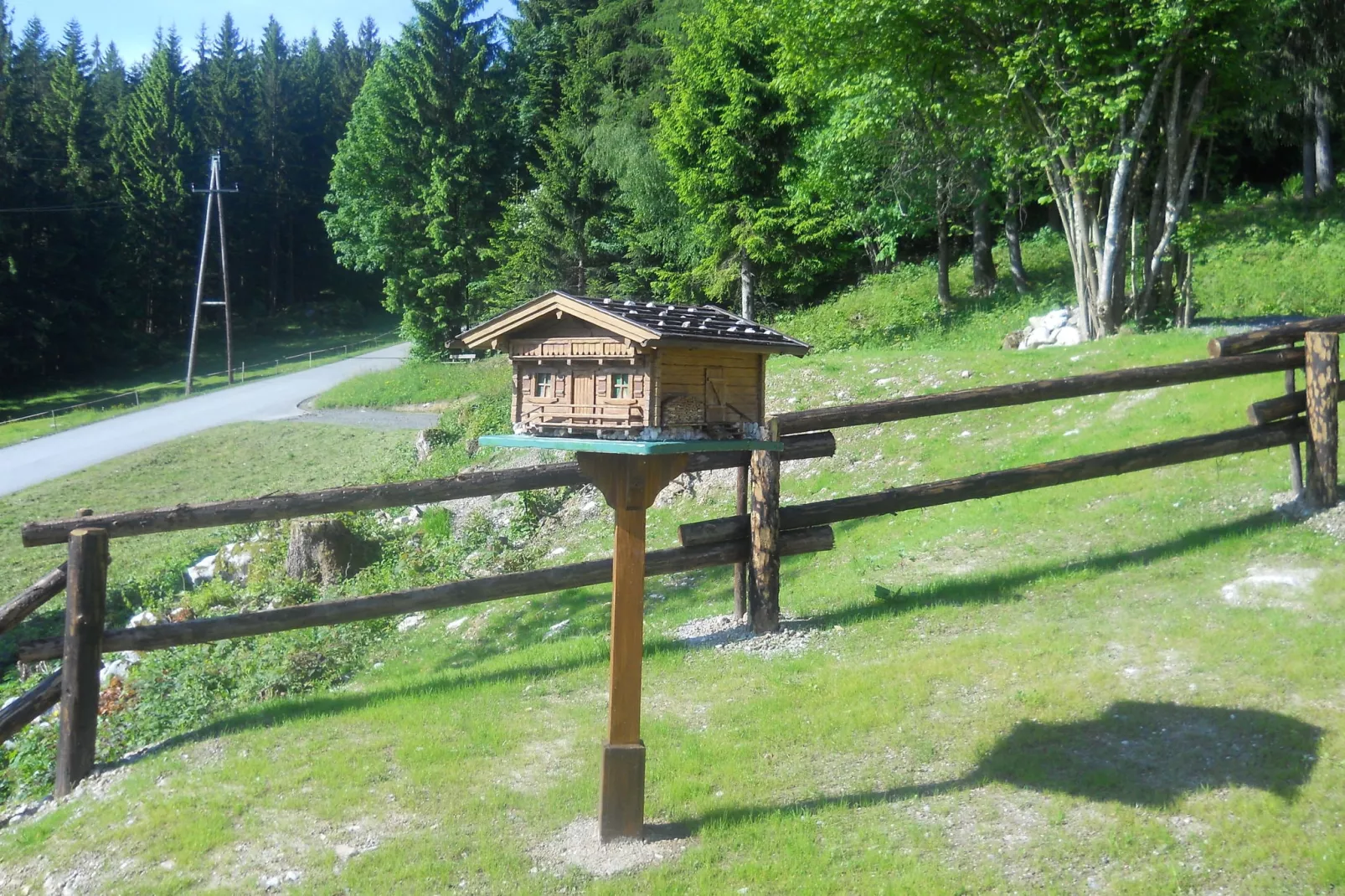 Chalet Niederndorferberg-Tuinen zomer