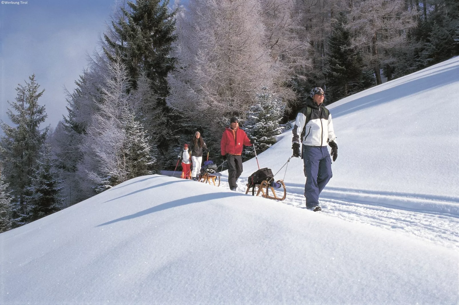 Chalet Niederndorferberg-Gebied winter 5km